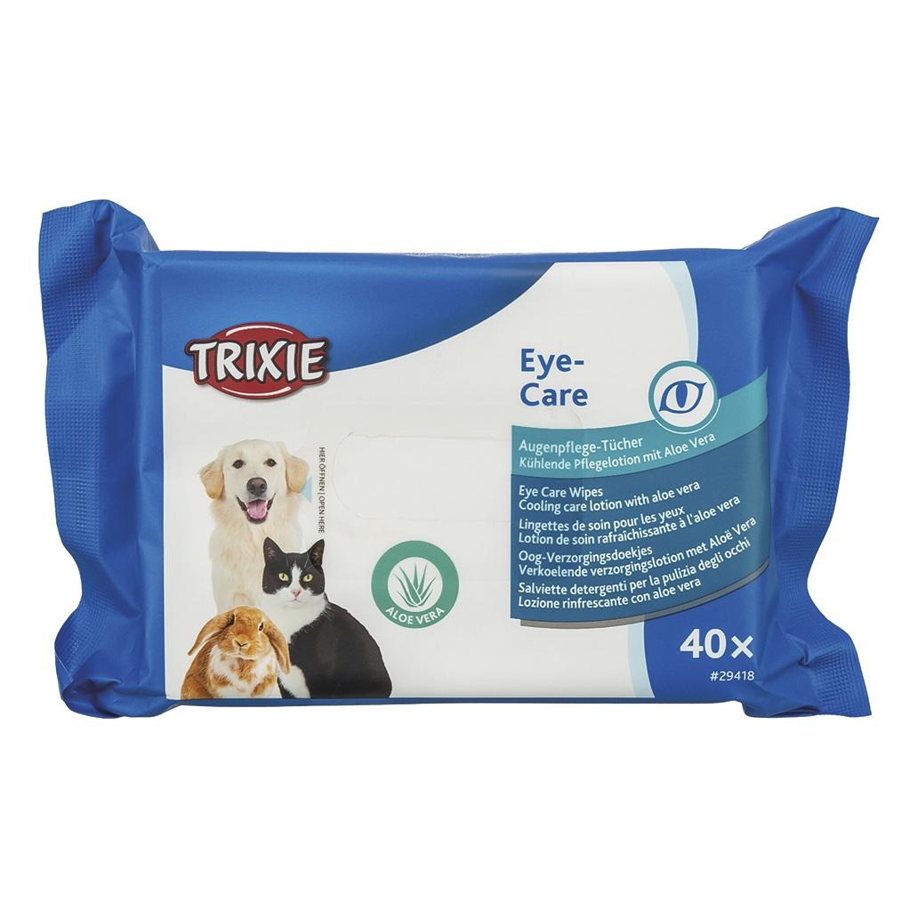Trixie toalhitas para o cuidado dos olhos