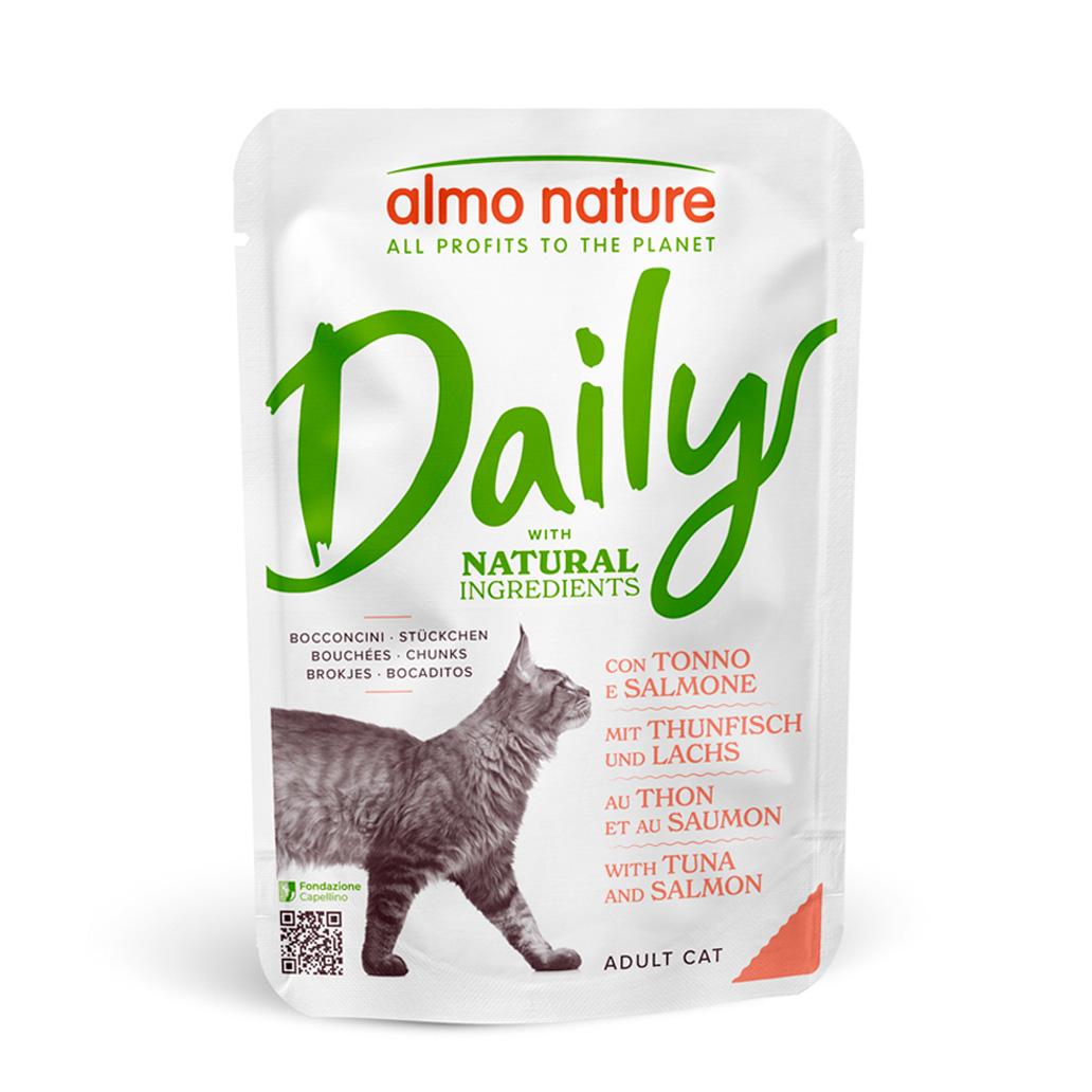 Almo Nature Daily - Alimento húmido para gatos - embalagem de 30