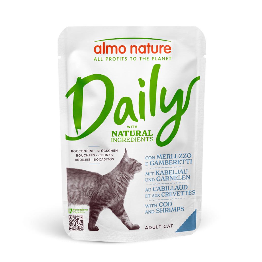 Almo Nature Daily - Alimento húmido para gatos - embalagem de 30