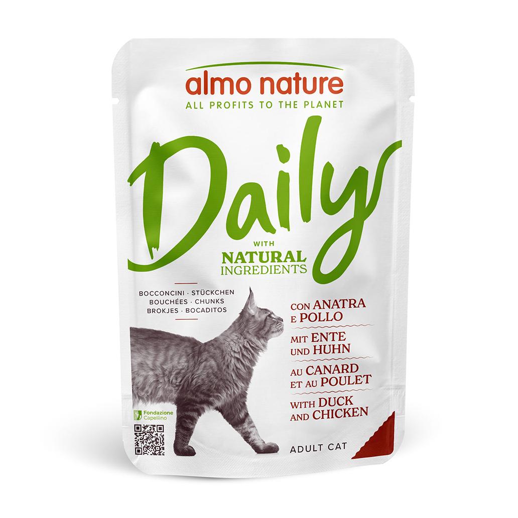 Almo Nature Daily - Alimento húmido para gatos - embalagem de 30