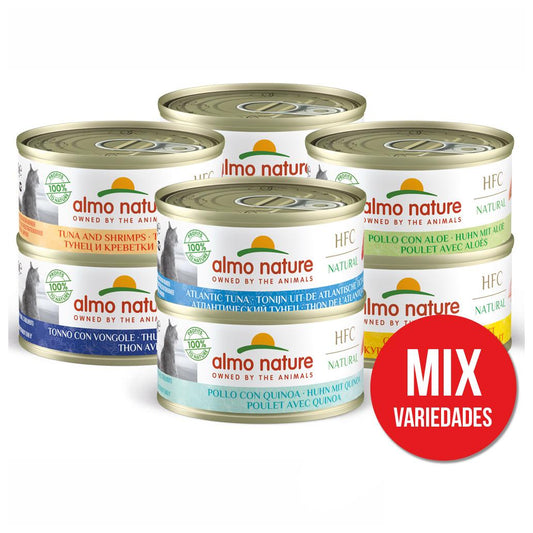 Almo Nature HFC Cat Natural Variedades sortidas -24 unidades