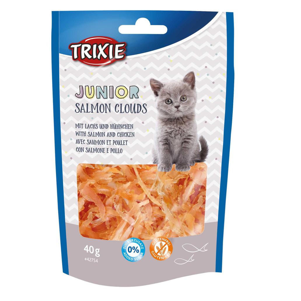 Trixie Junior Salmon Clouds Snacks para gatinhos - Salmão e frango