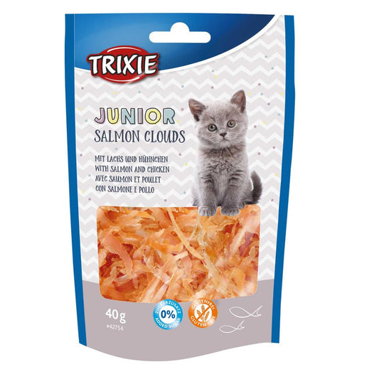 Trixie Junior Salmon Clouds Snacks para gatinhos - Salmão e frango