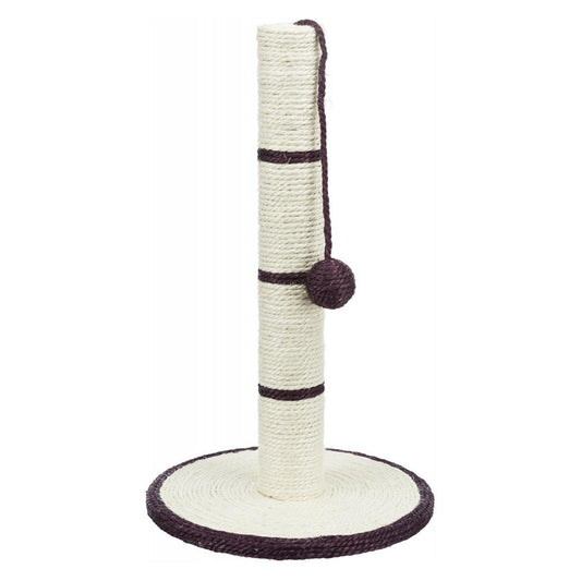 Scratcher with base and ball